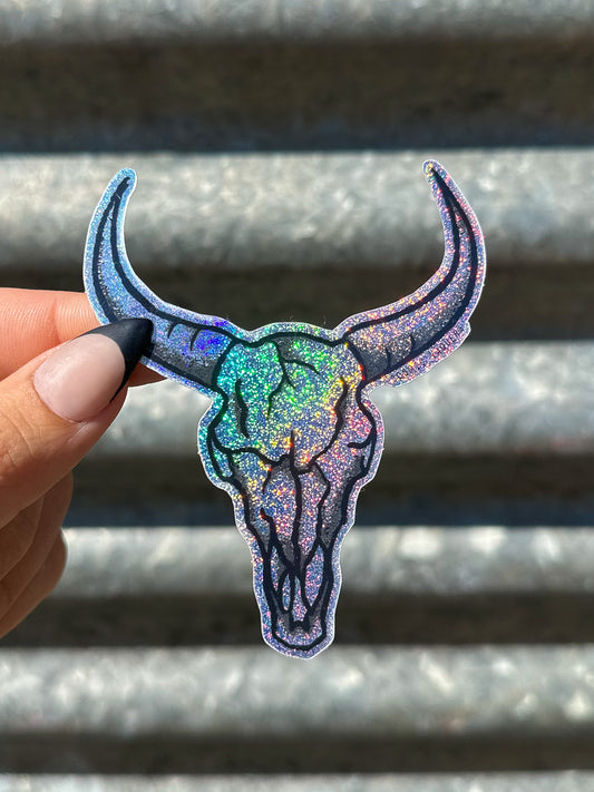 Glitter Skull