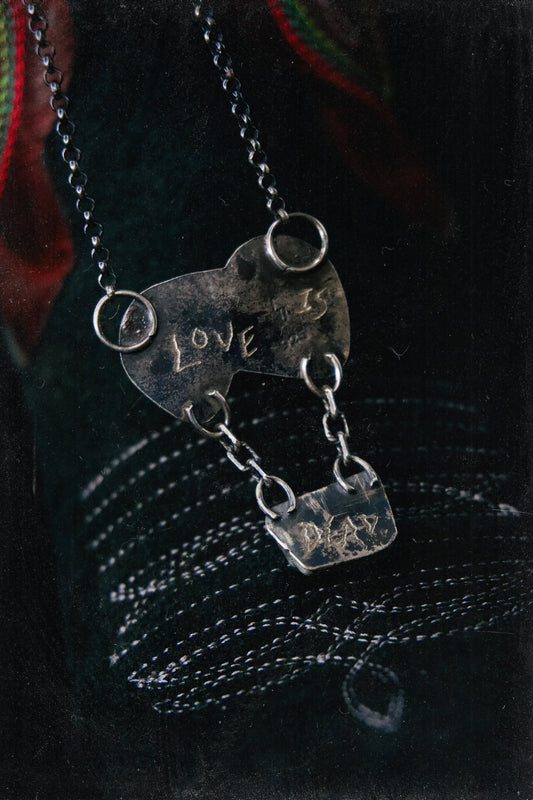 The Love Is Dead Necklace
