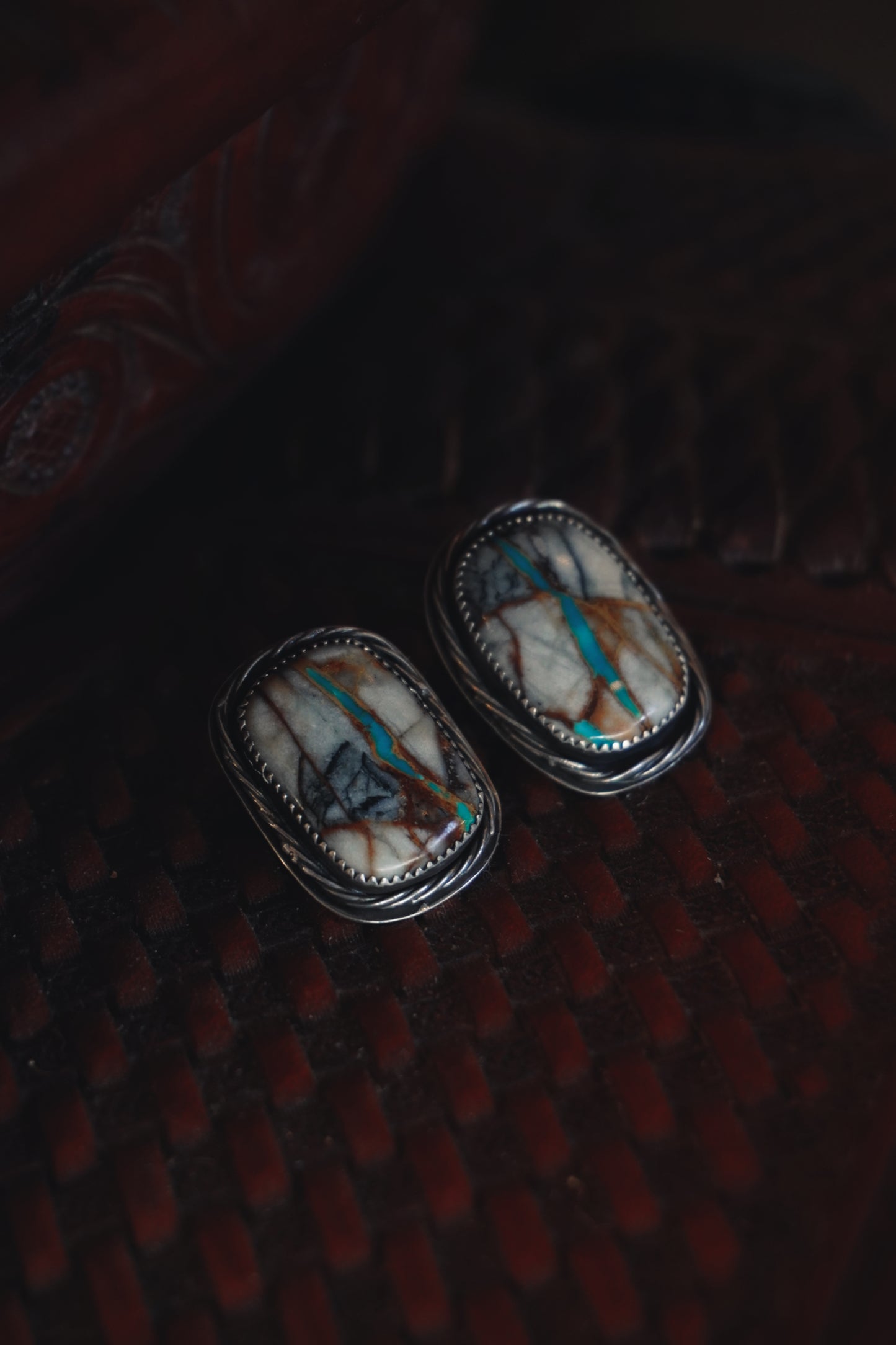 Royston Turquoise Stud Earrings