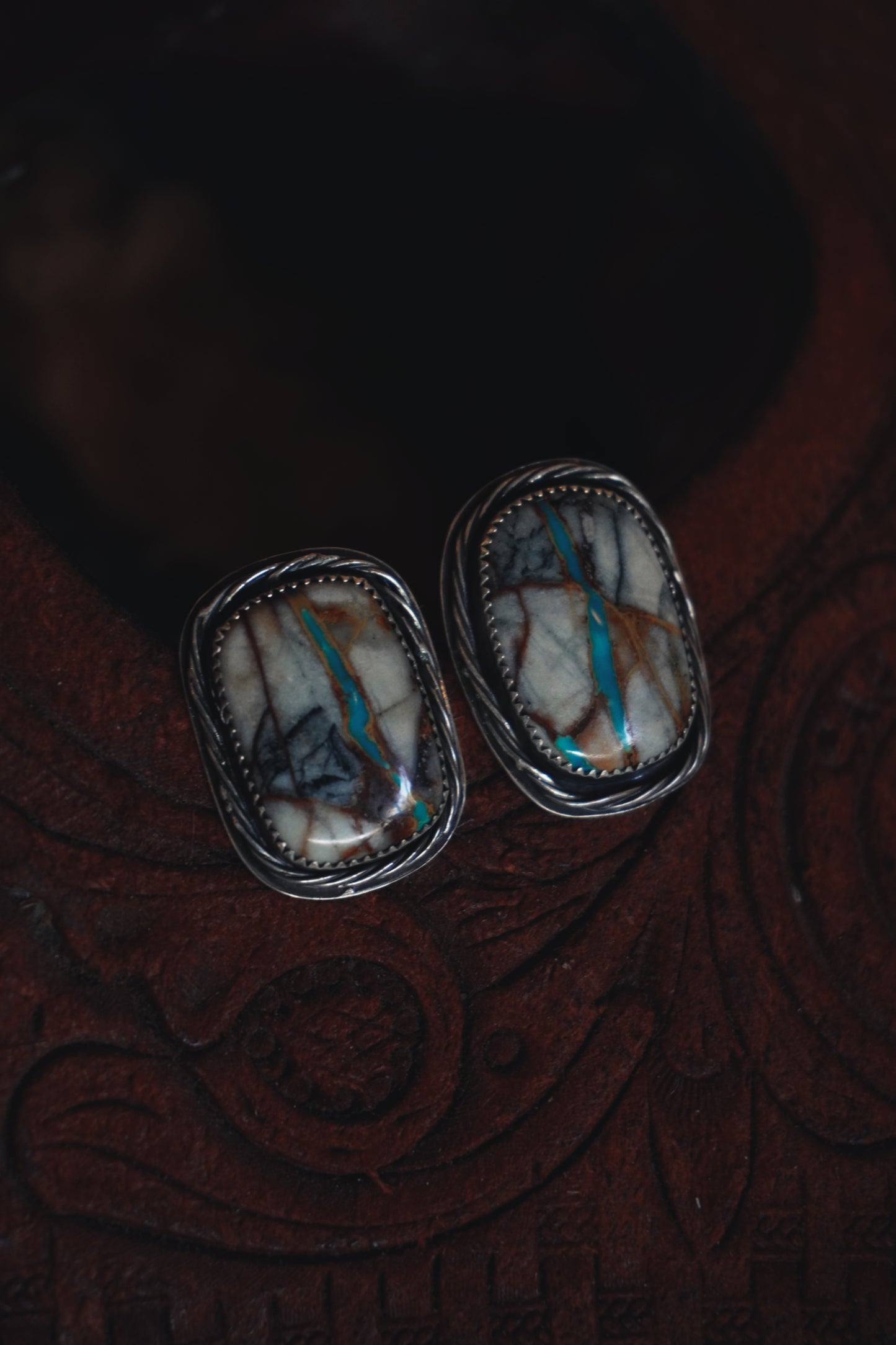 Royston Turquoise Stud Earrings