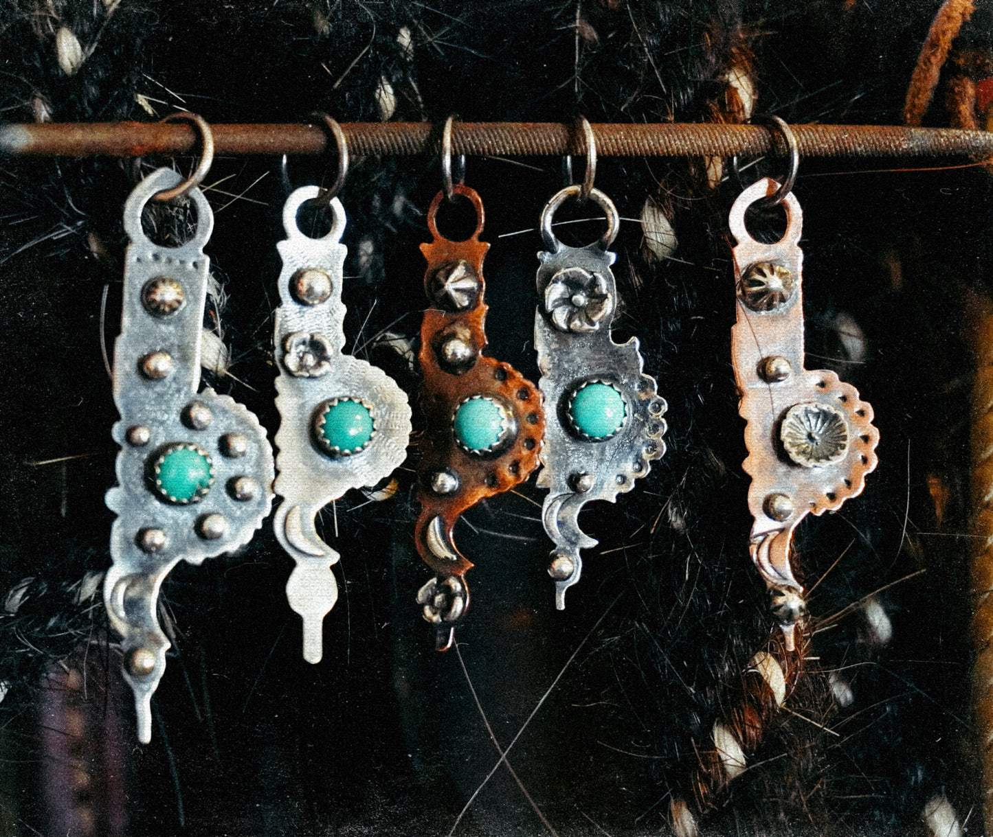 Vaquera Spade Charms/Pendants