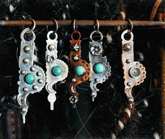 Vaquera Spade Charms/Pendants