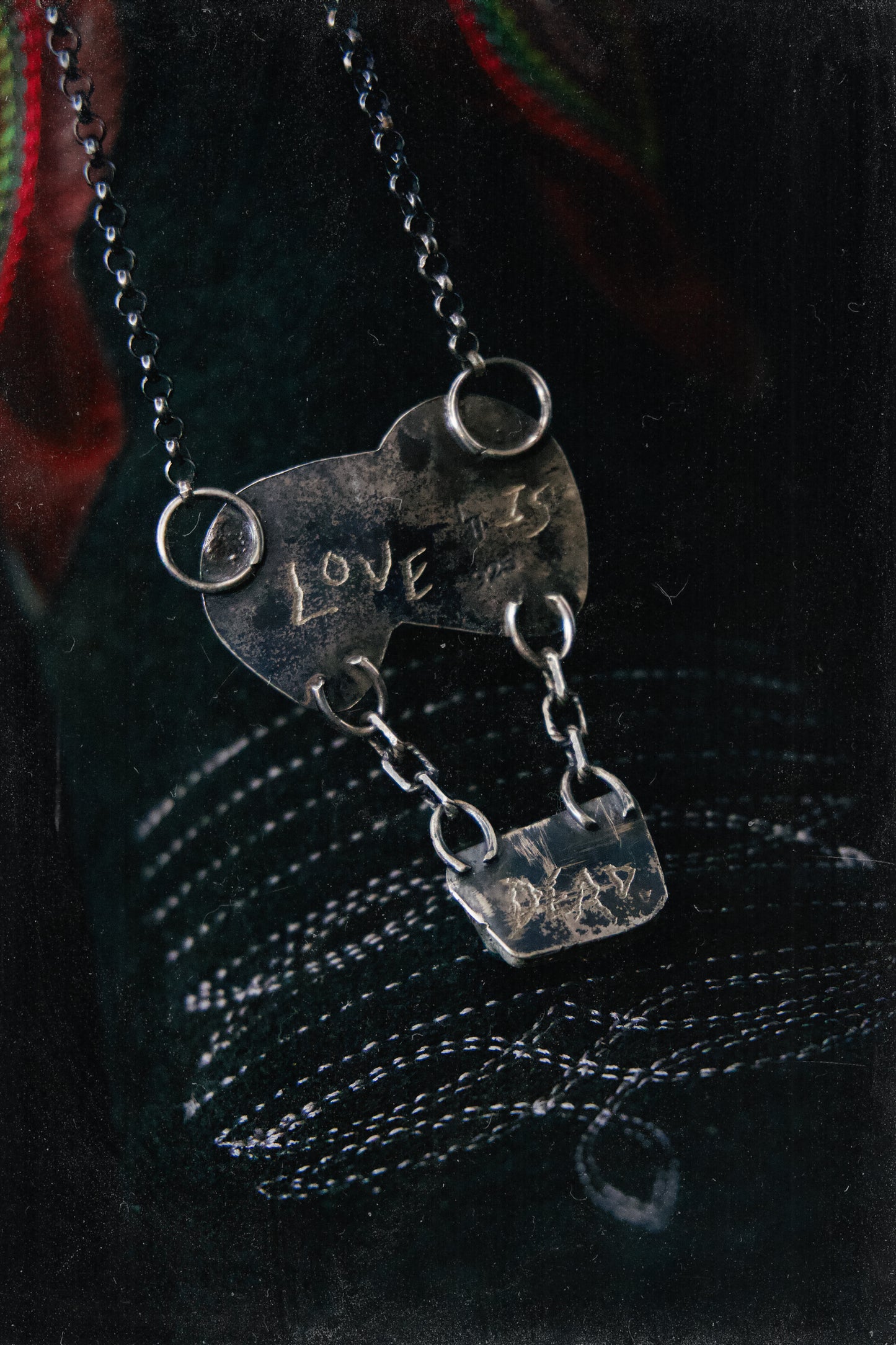 The Love Is Dead Necklace